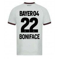 Bayer Leverkusen Victor Boniface #22 Replika Bortatröja 2023-24 Kortärmad